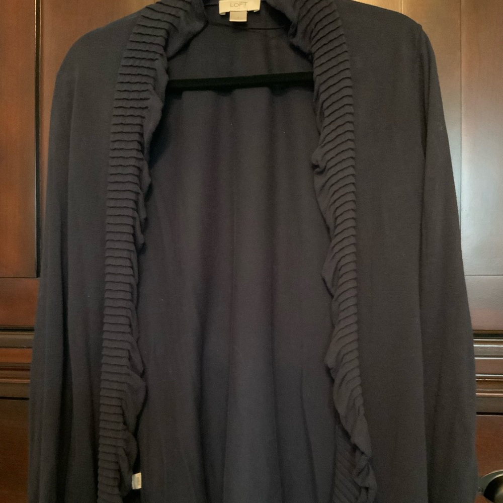 Loft navy lightweight sweater